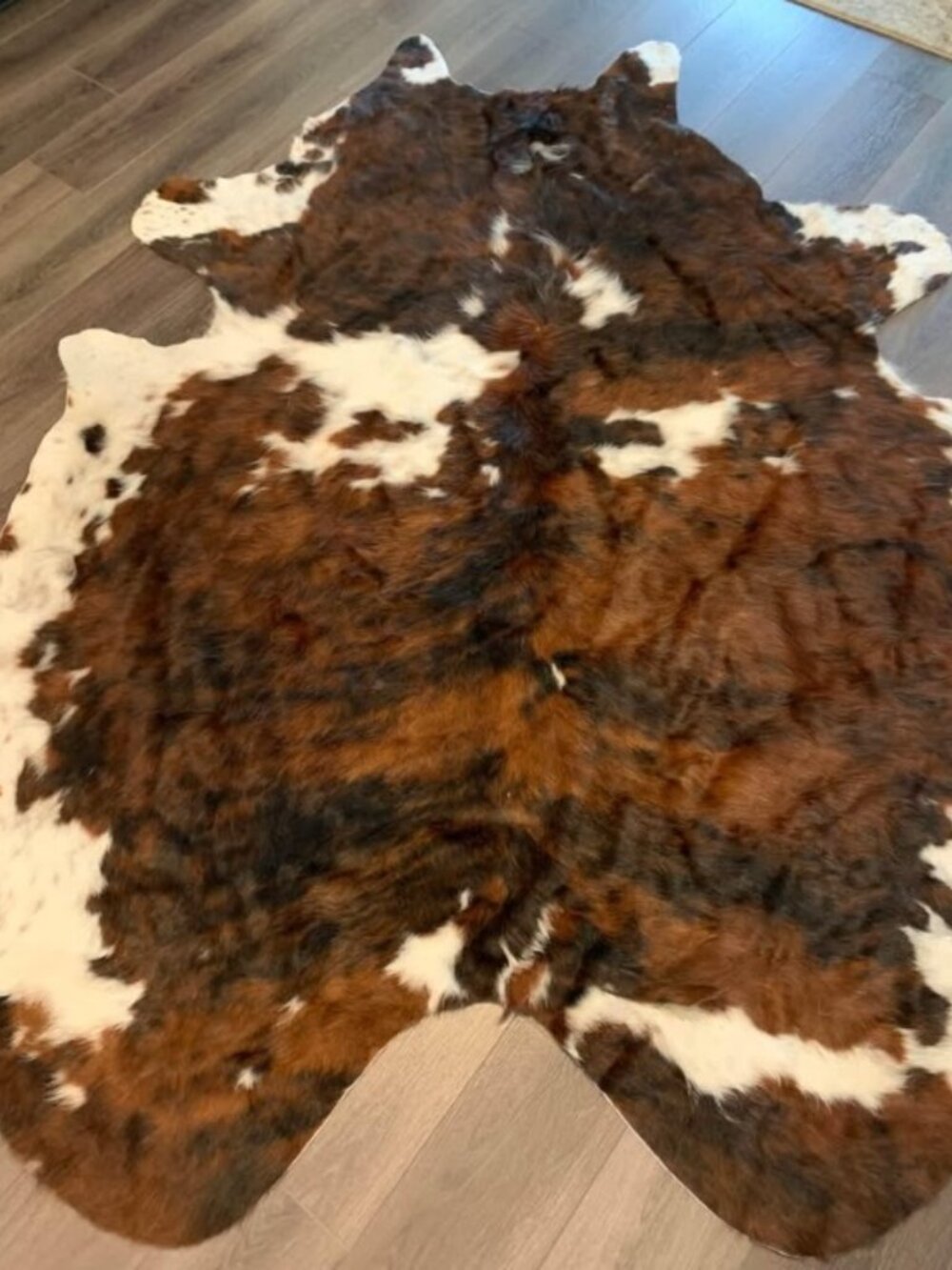 Cow hide rug